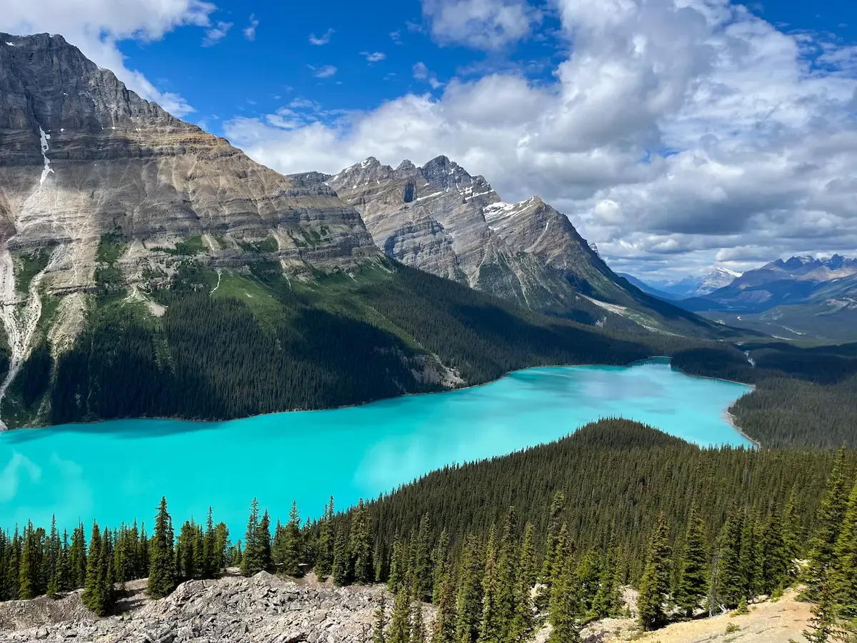Canadian Rockies Banff National Park family travel toddlers grandparents mountains turquoise lakes seven day itinerary