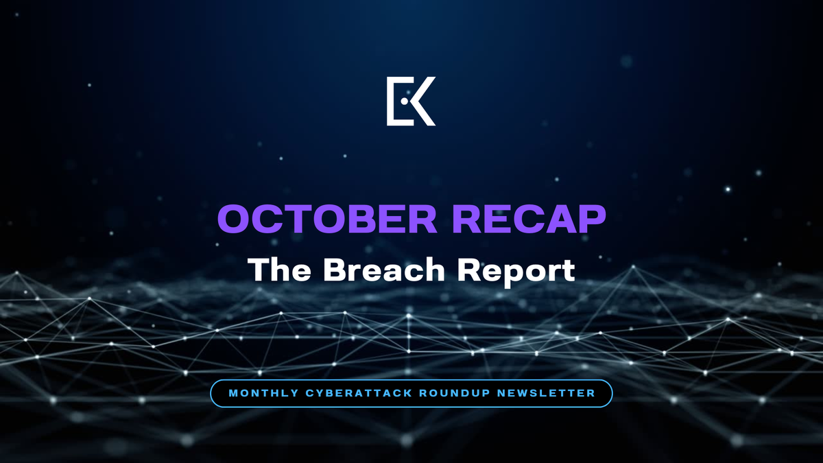 October Recap - The Breach Report