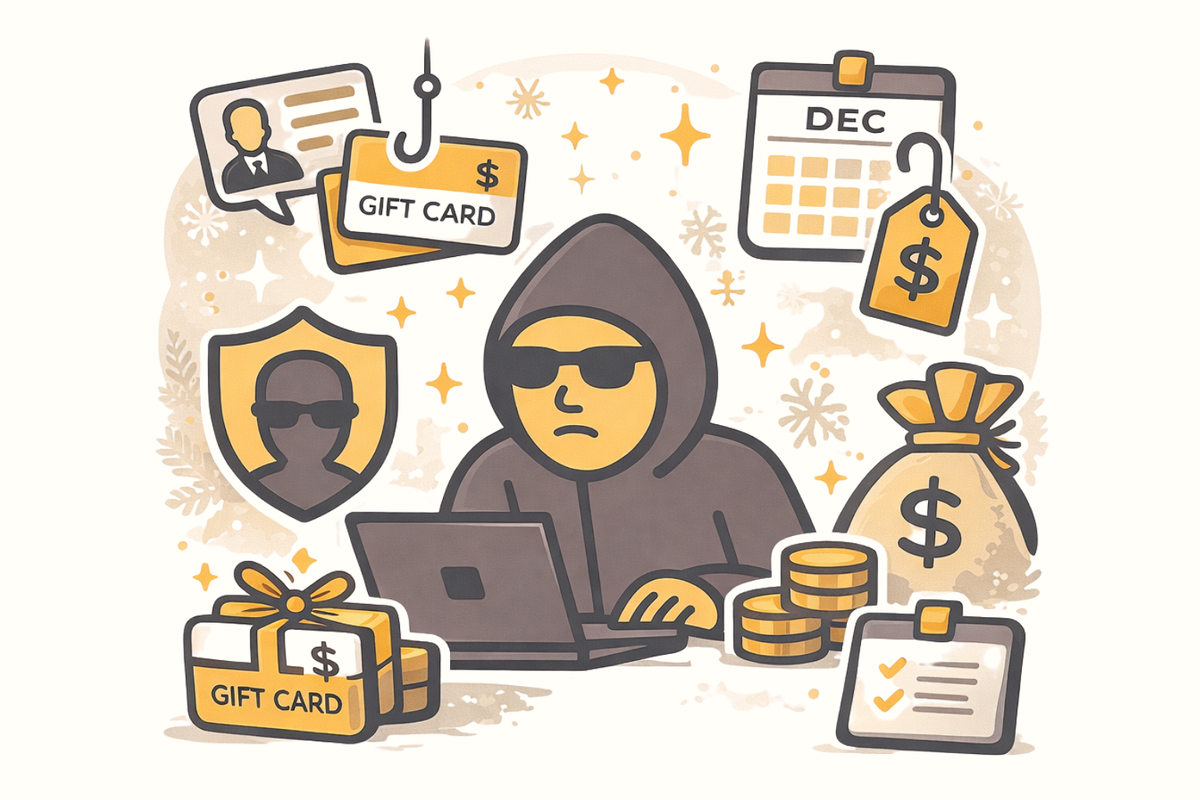 Year-End Fraud Pressure: Executive Spoofing and Gift Card Attacks
