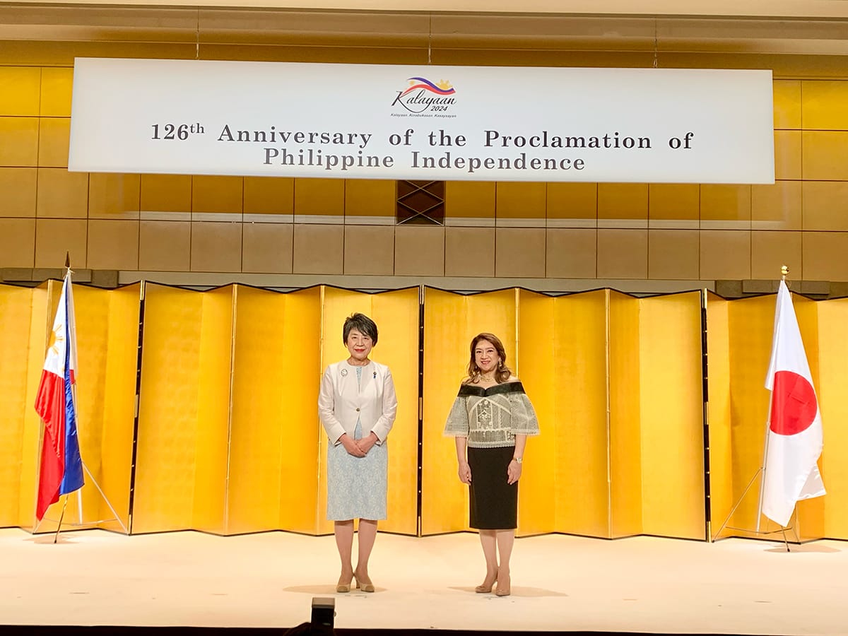 Philippine Embassy Marks 126th Independence Day, Celebrates PH-Japan Relations, Filipino Community