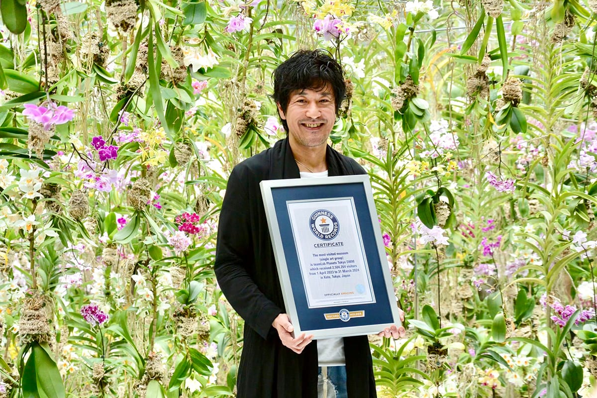 teamLab Planets Achieves Guinness World Record as Most Visited Single-Group Museum