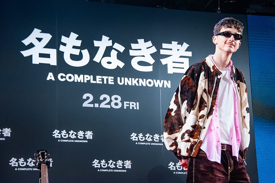Timothée Chalamet Brings Bob Dylan to Tokyo for ‘A Complete Unknown’ Premiere