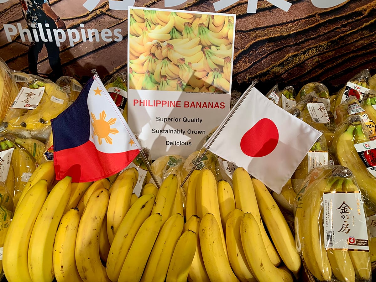 Philippines Pushes for Banana Tariff Cuts in Japan Talks
