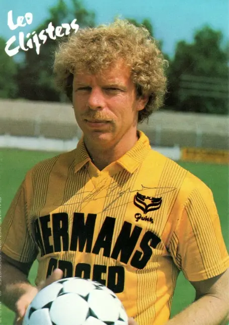 Lei Clijsters, boegbeeld van Thor Waterschei, ca. 1984-1985 - © Belgian Football Classics