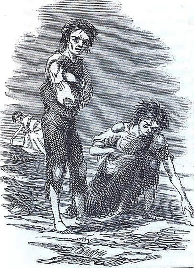 Skibbereen, James Mahony, Illustrated London News, 1847 - Wikimedia Commons