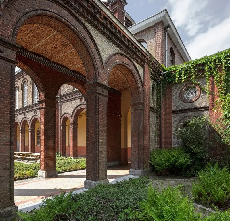 Vue extérieure du musée Dr Guislain, Gand