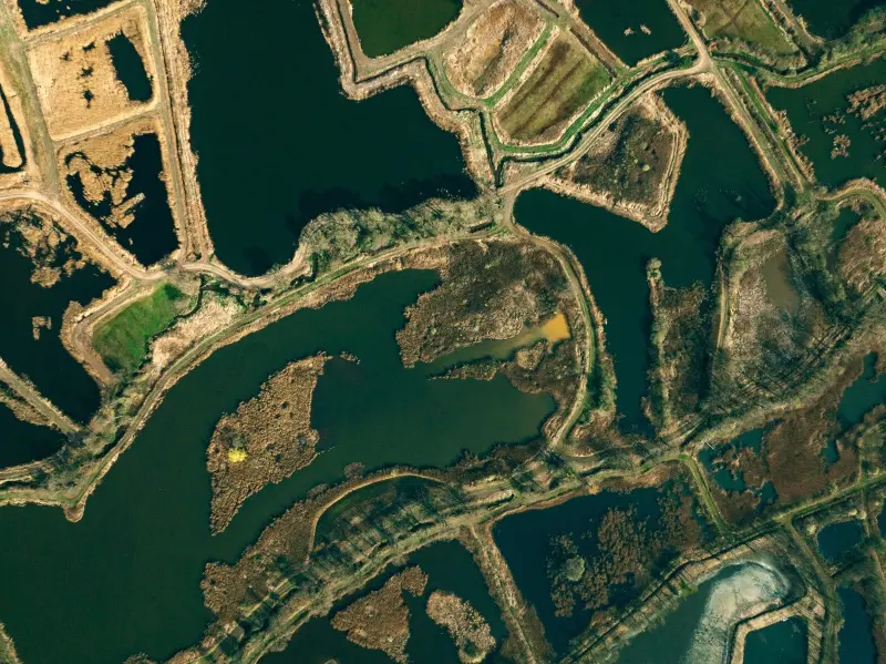 Aerial view of De Wijers today - Visit Limburg, photo by D. Malou