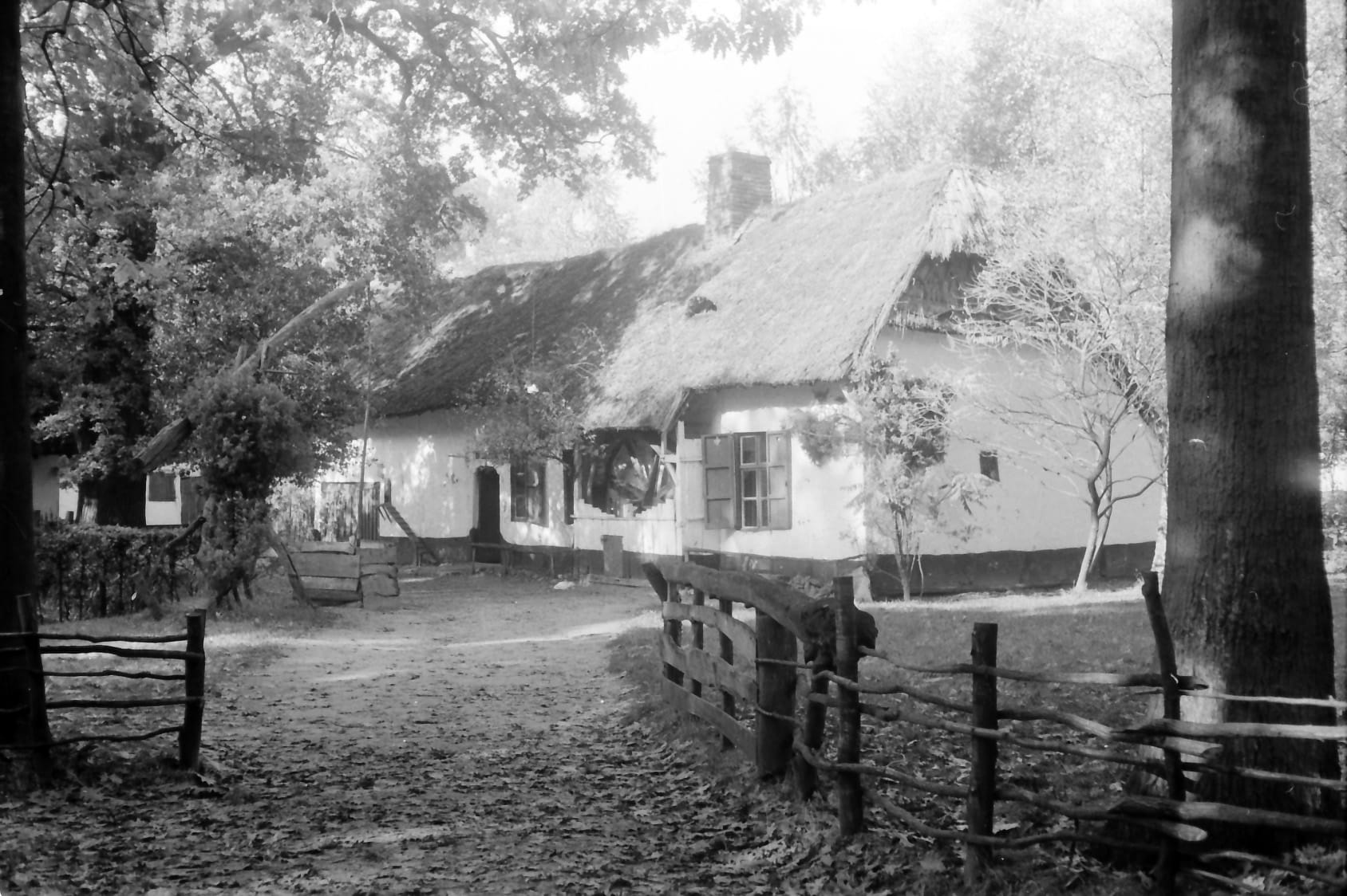 De Wellenshoeve in Bokrijk, 1973 - Openluchtmuseum Bokrijk - Foto Ilsen