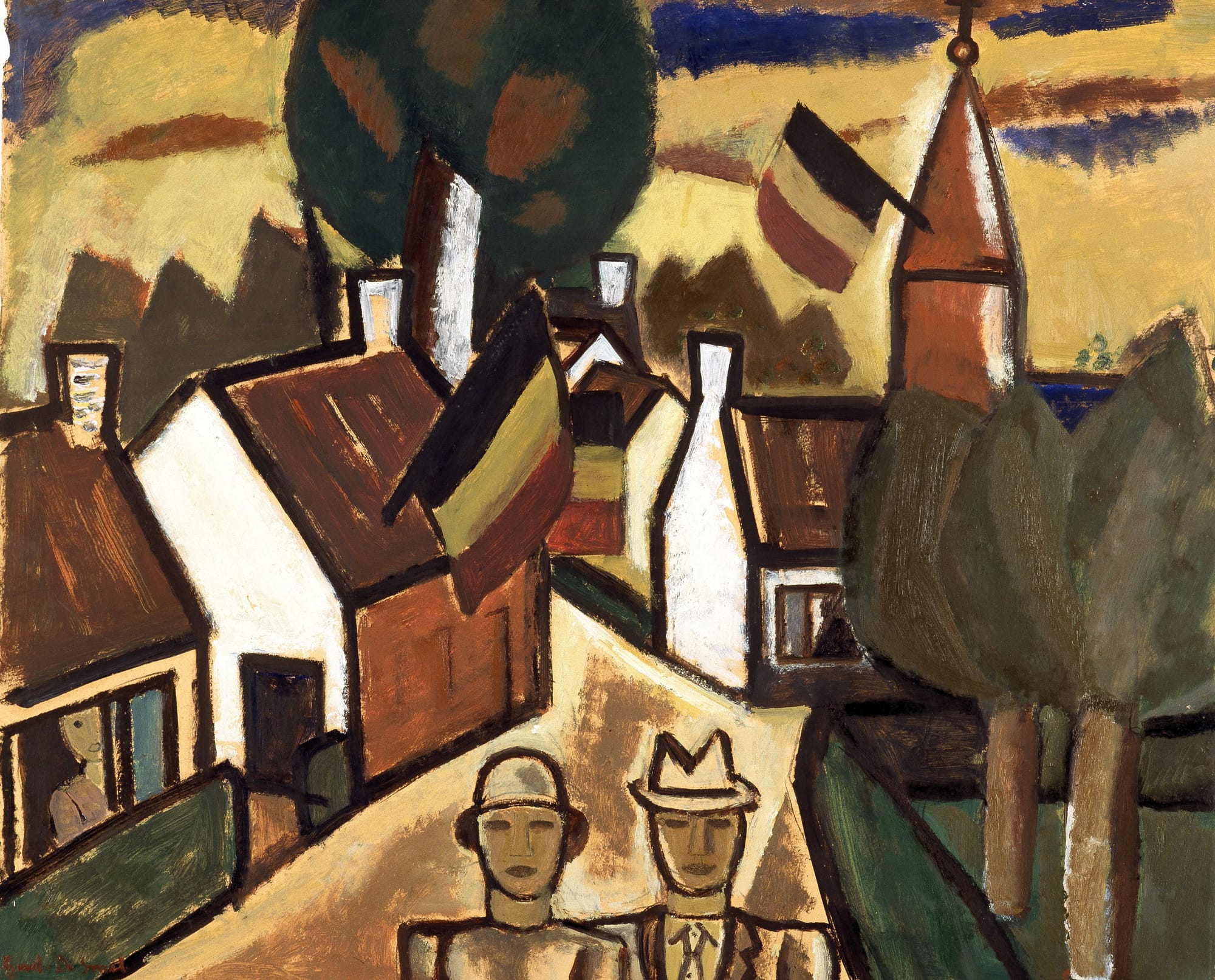 Holiday in Deurle, Gustave De Smet, ca. 1931 - MSK, Ghent