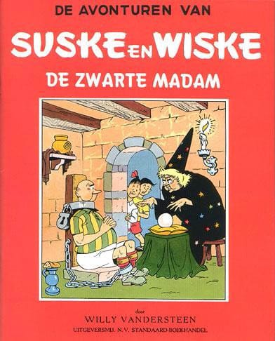 Suske et Wiske et la Dame noire, Willy Vandersteen - Éditions Standaard
