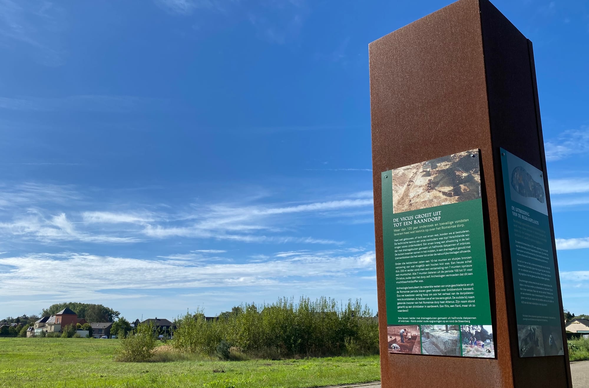 Une borne d'information sur le Mercuriuspad © FARO
