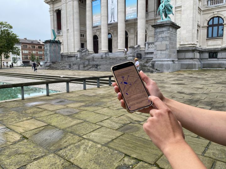Découvrez le KMSKA et le quartier Zuidwijk grâce à l'application ErfgoedApp