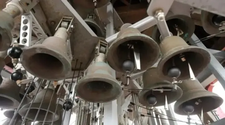 Carillon du clocher de Bergues, en Flandre française