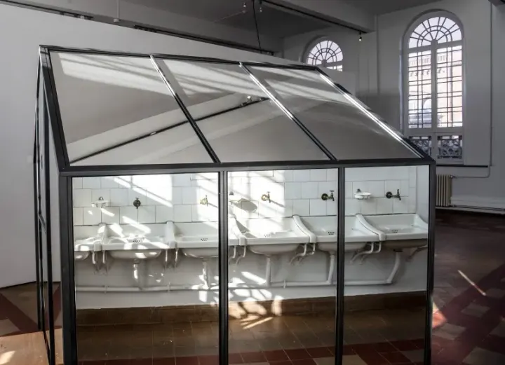 Vue intérieure du musée Dr Guislain, Gand