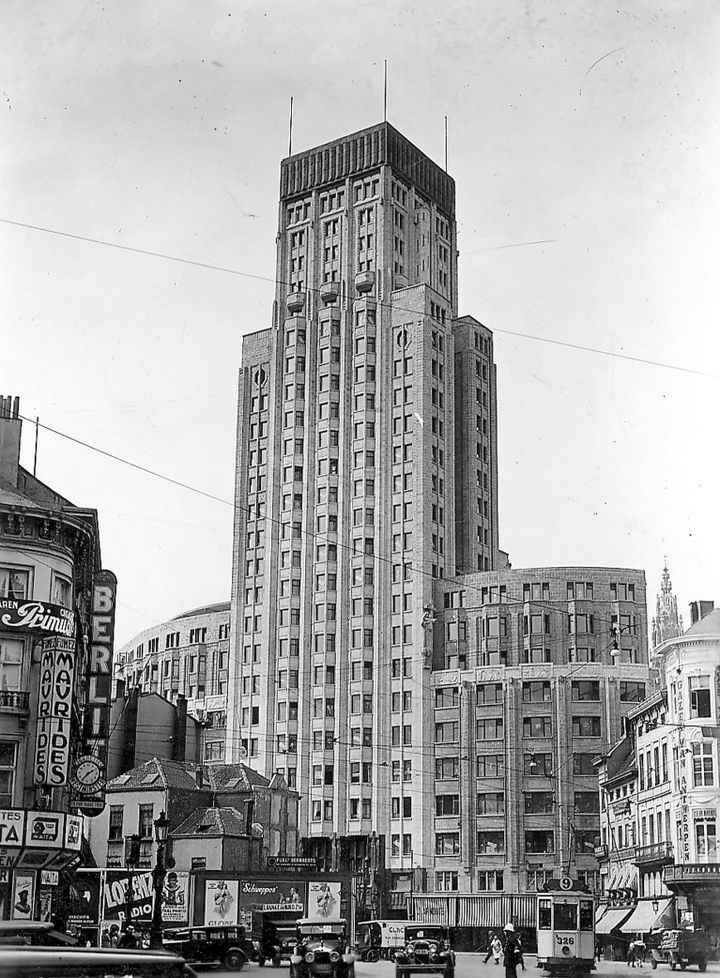 De Boerentoren in Antwerpen, 1930 - © KIK-IRPA, Brussel