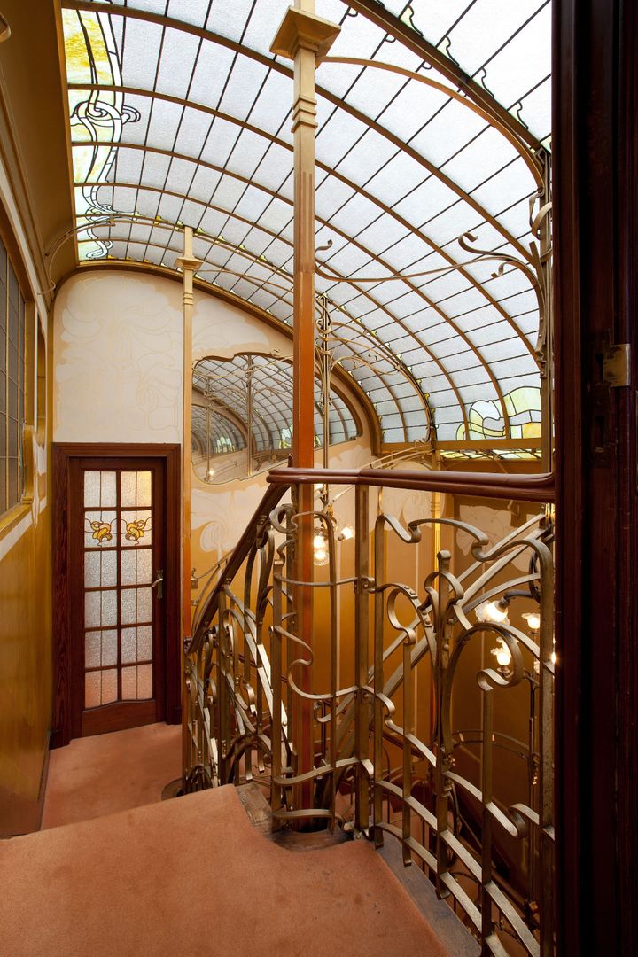 Glass Dome in His Own Home, Victor Horta, ca. 1898–1901 – Horta Museum, Saint-Gilles
