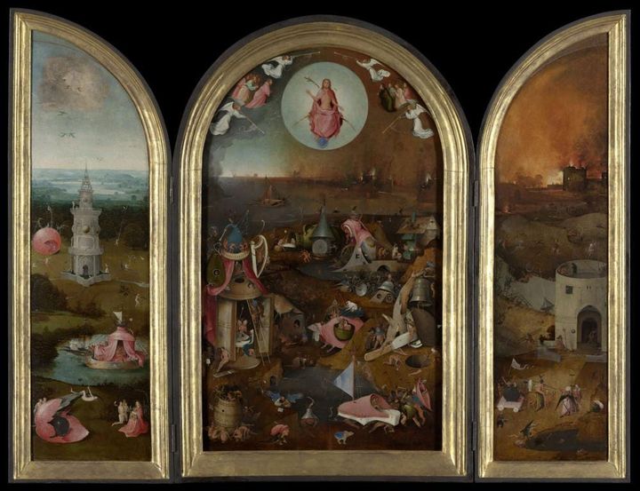 Le Jugement dernier, Jérôme Bosch, vers 1450-1516 - Musées de Bruges, Musée Groeninge - © artinflanders.be, photo de Dominique Provost