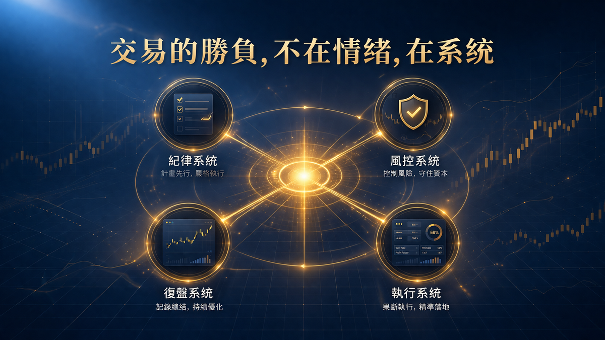 你的停損是紀律，還是恐懼？心理素質才是加碼停利的真正開關