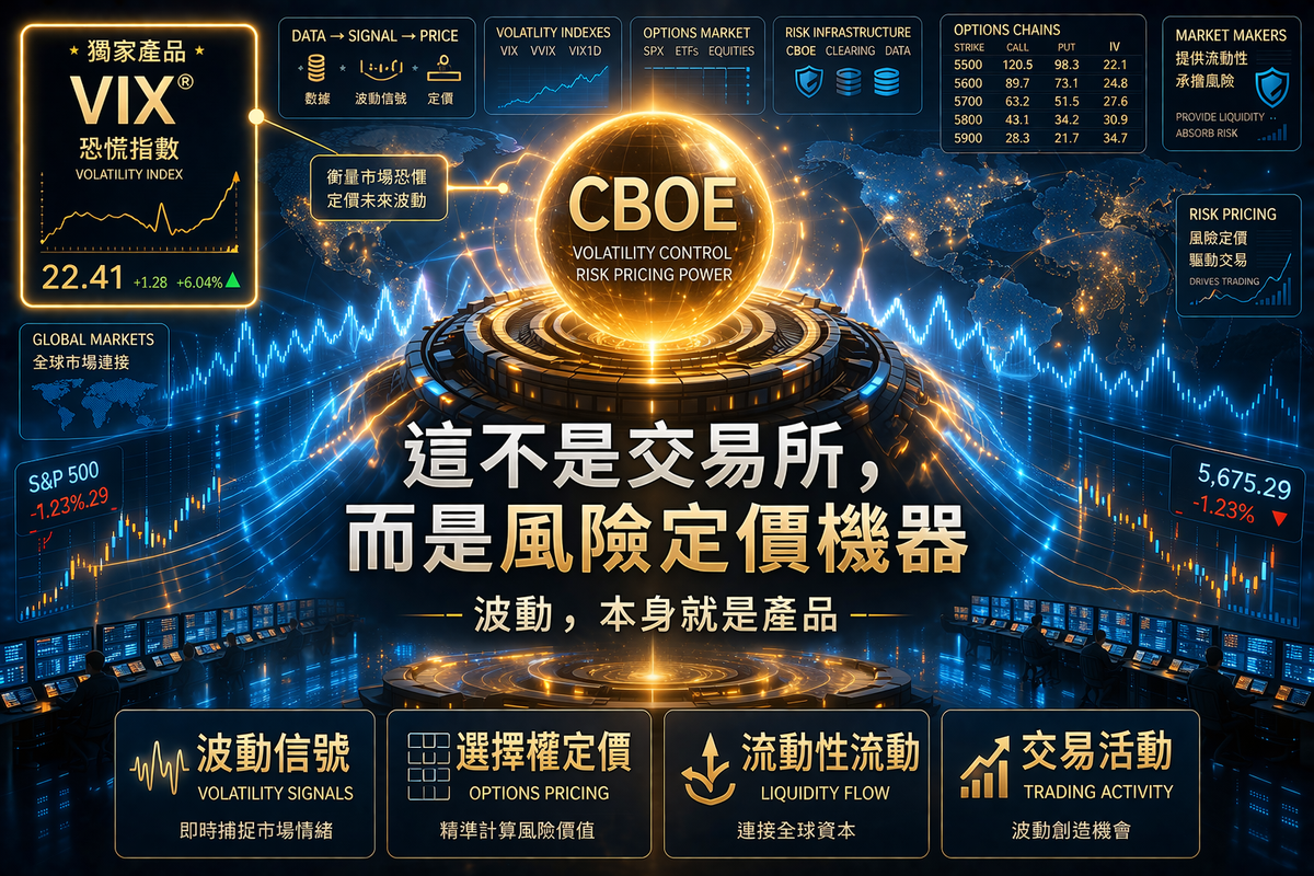 CBOE 深度研究：賣鏟子給淘金者的終極生意