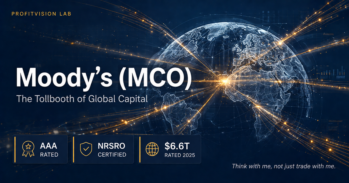 Moody's (MCO): The Tollbooth of Global Capital — A Deep Dive
