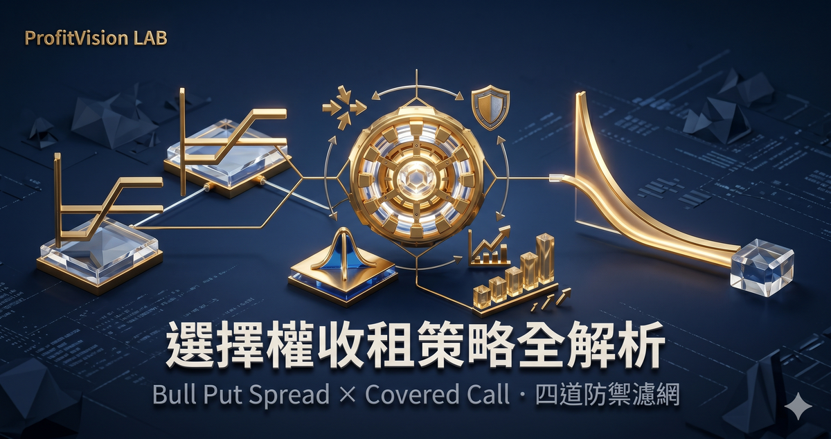 美股選擇權收租策略全解析｜Bull Put Spread 與 Covered Call 的機率優勢