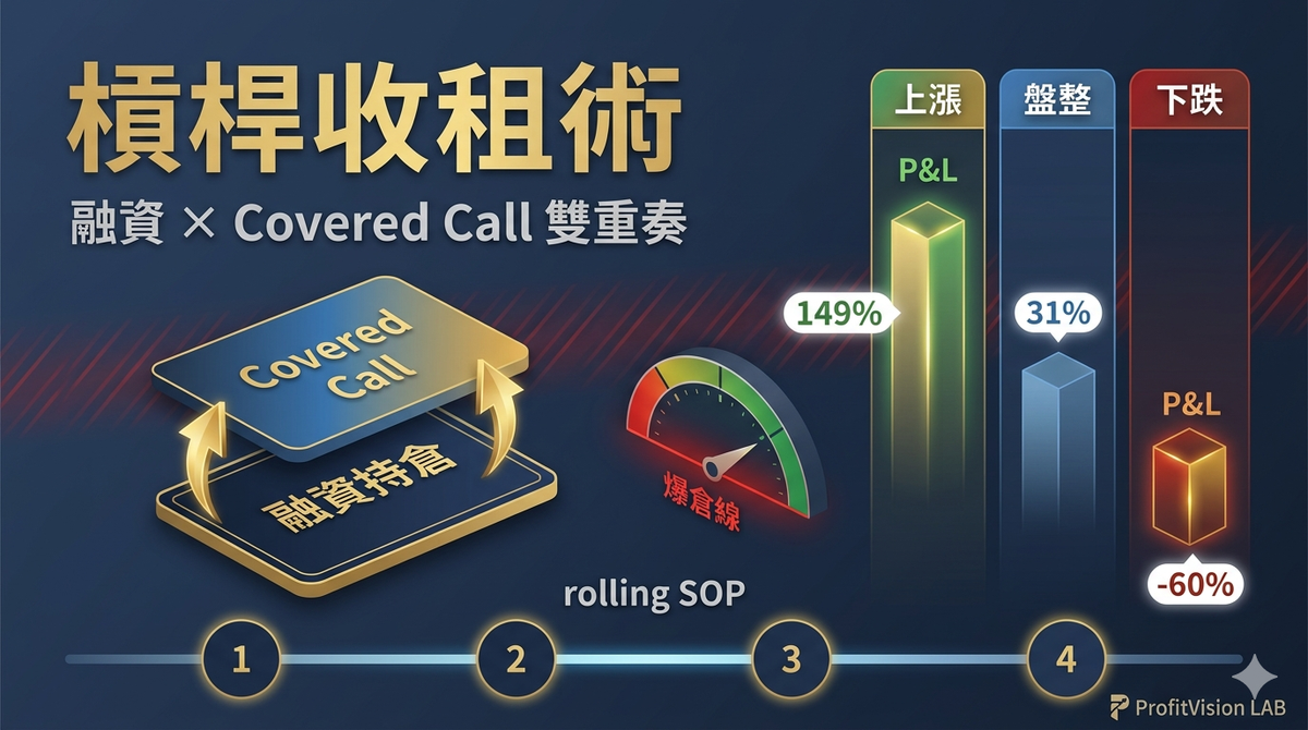 槓桿收租術:融資與 Covered Call 的雙重奏