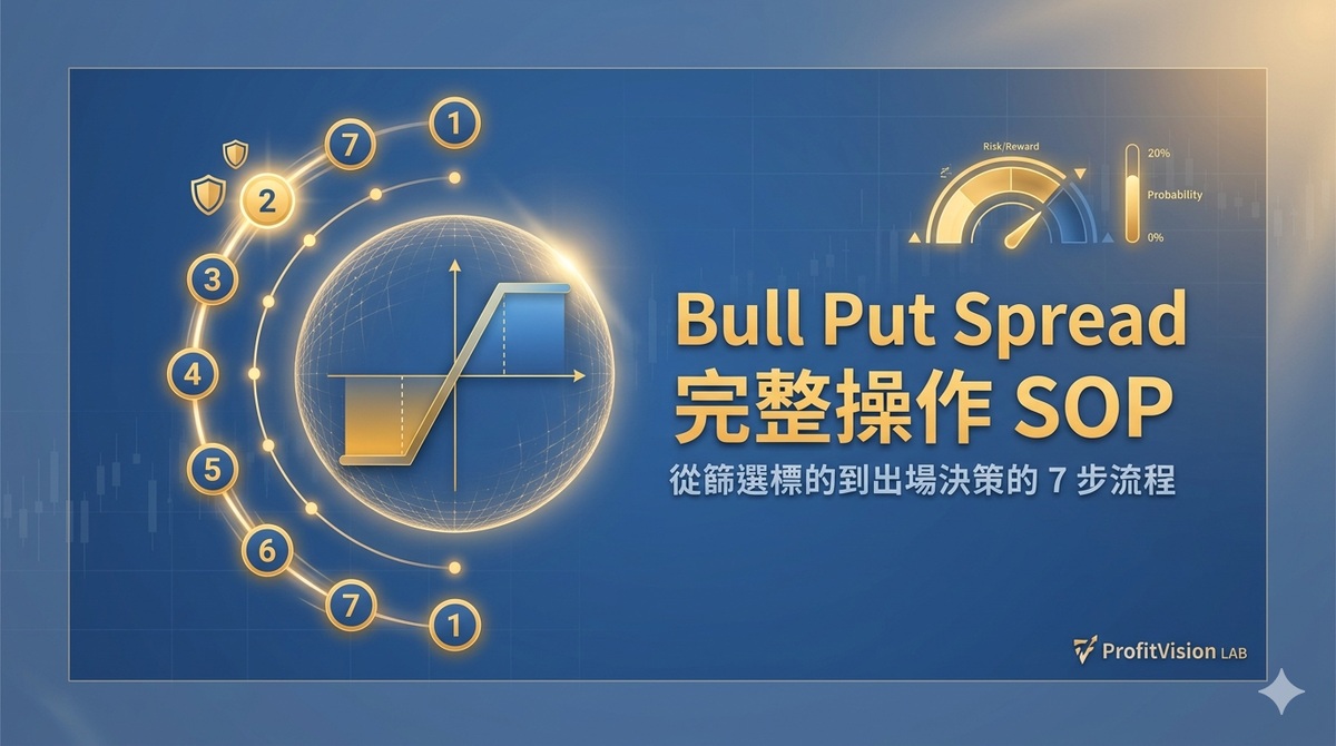 Bull Put Spread 完整操作 SOP：從篩選標的到出場決策