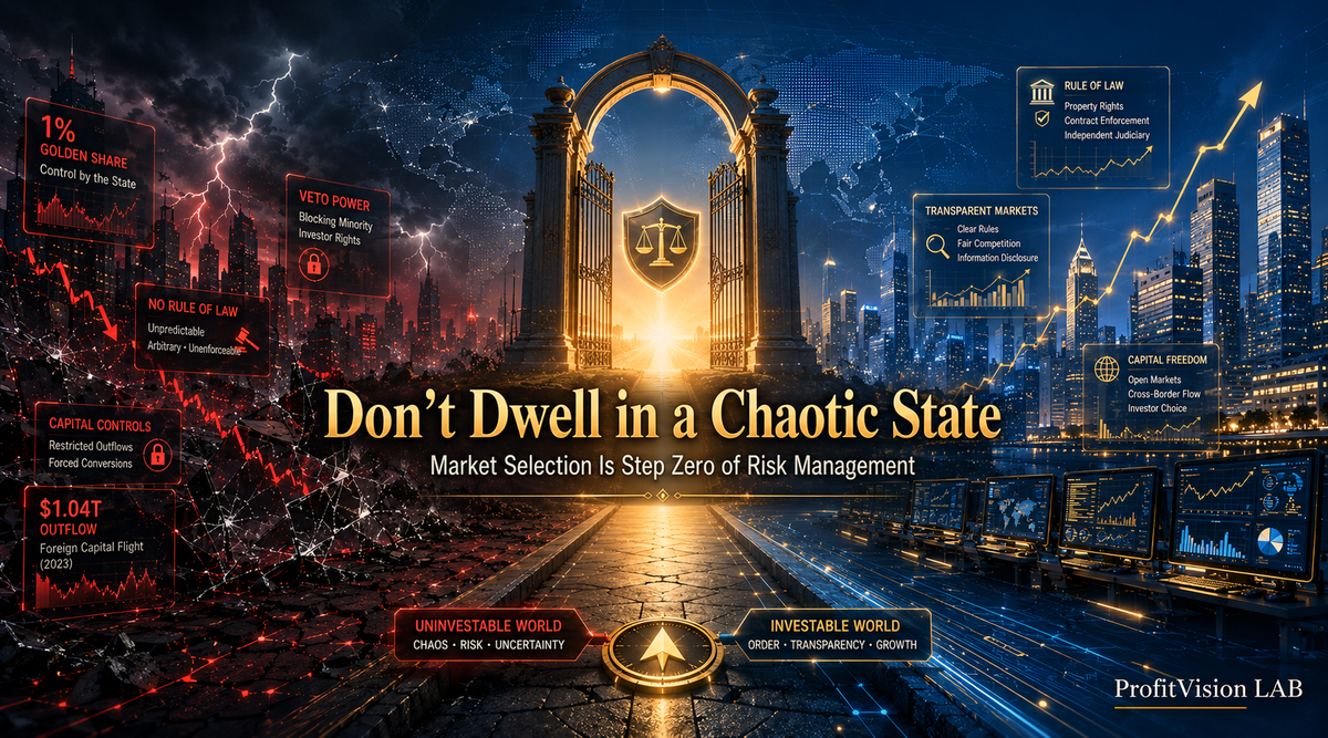 Don't Dwell in a Chaotic State: Choosing the Right Market Is Risk Management's First Move