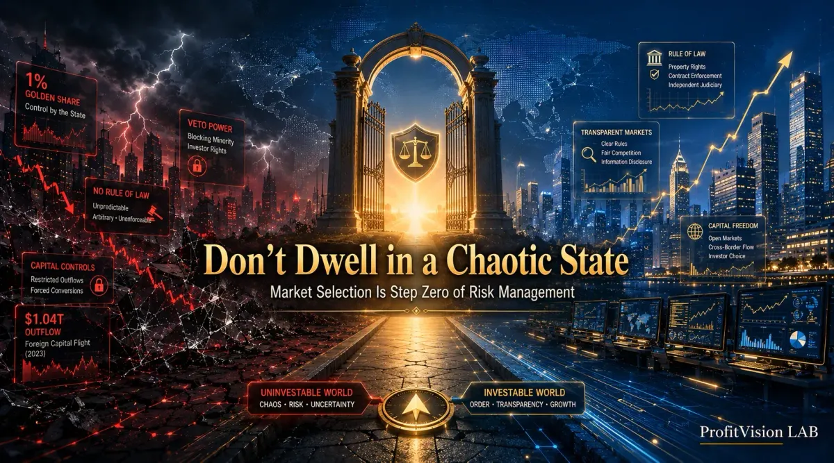 Don't Dwell in a Chaotic State: Choosing the Right Market Is Risk Management's First Move