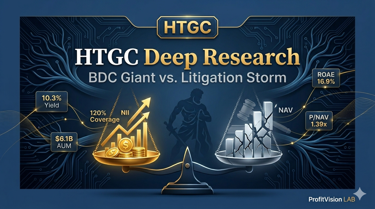 HTGC Deep Research: BDC Giant vs. Litigation Storm | Q1 2026 Full Analysis