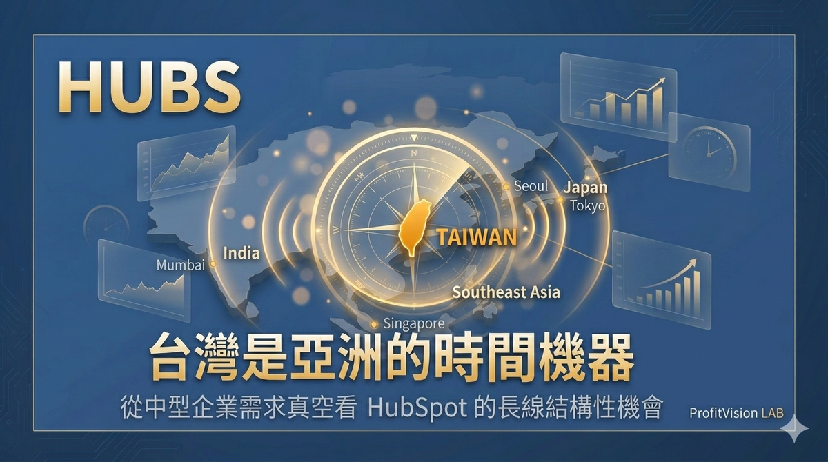 HUBS|台灣是亞洲的時間機器：從中型企業需求真空看 HubSpot 的長線結構性機會