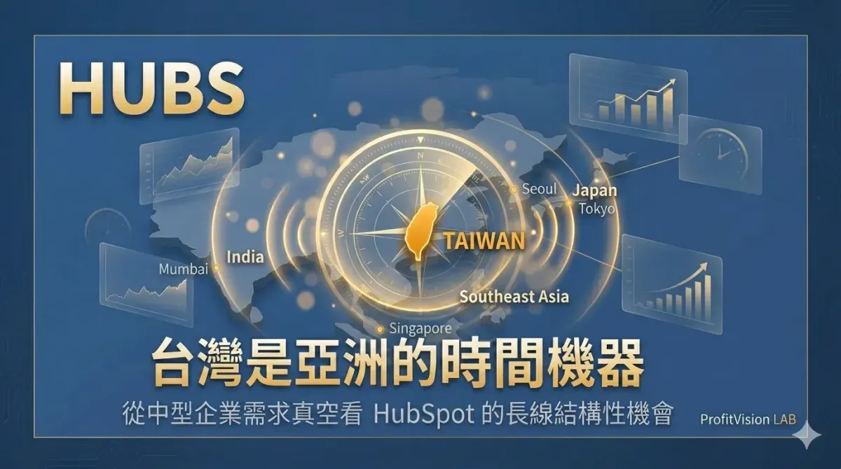 HUBS|台灣是亞洲的時間機器：從中型企業需求真空看 HubSpot 的長線結構性機會