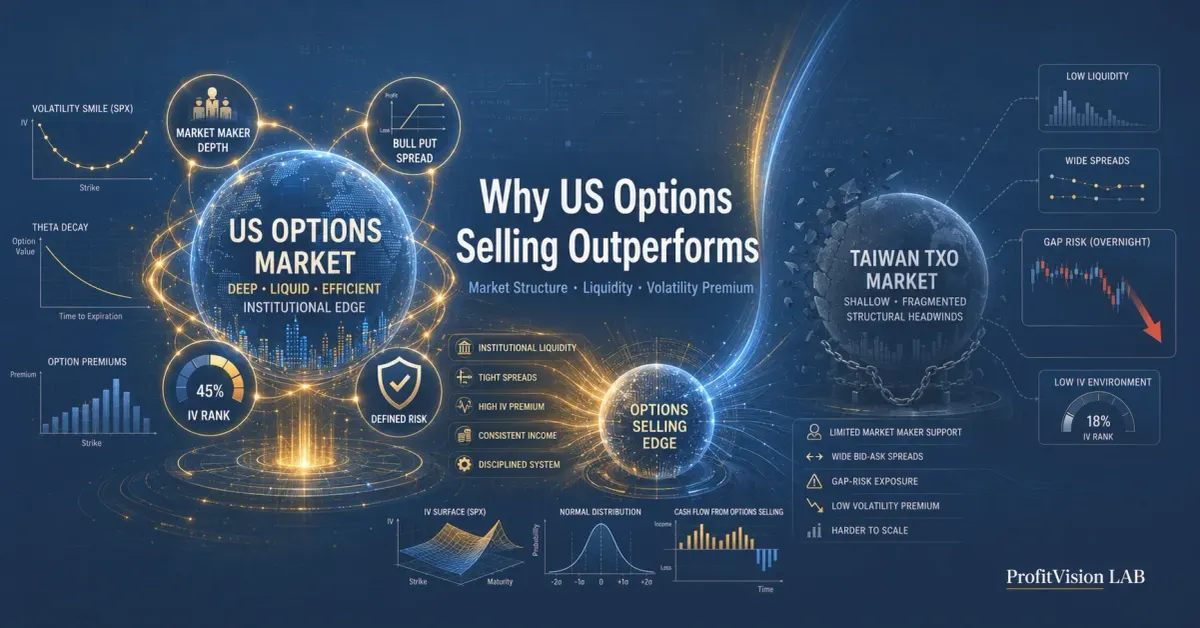 Why the Options Selling System Works Better in US Markets Than Taiwan