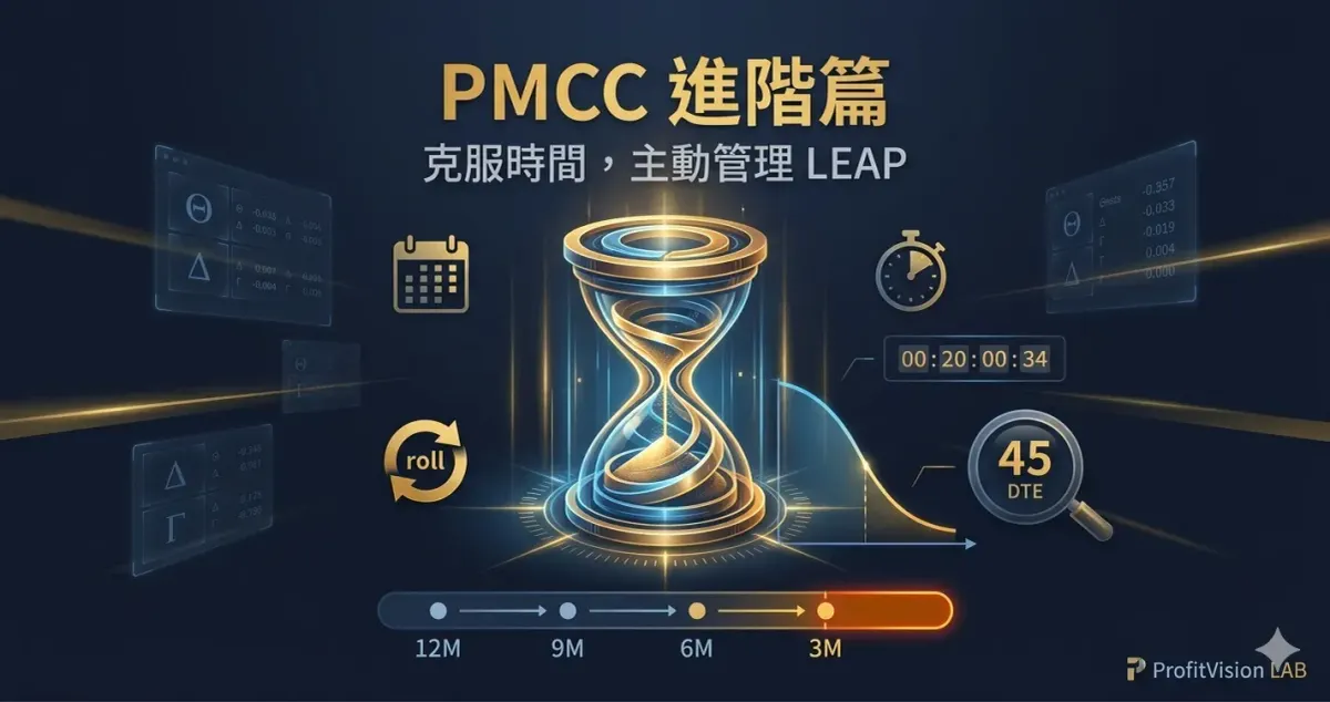 【PMCC｜進階篇】一年 LEAP 選擇與操作策略：從持有到管理，克服時間的敵人
