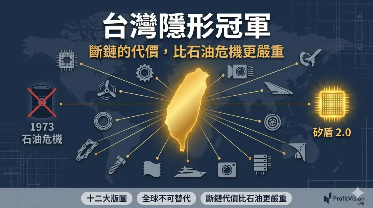 台灣隱形冠軍：斷鏈的代價，比石油危機更嚴重