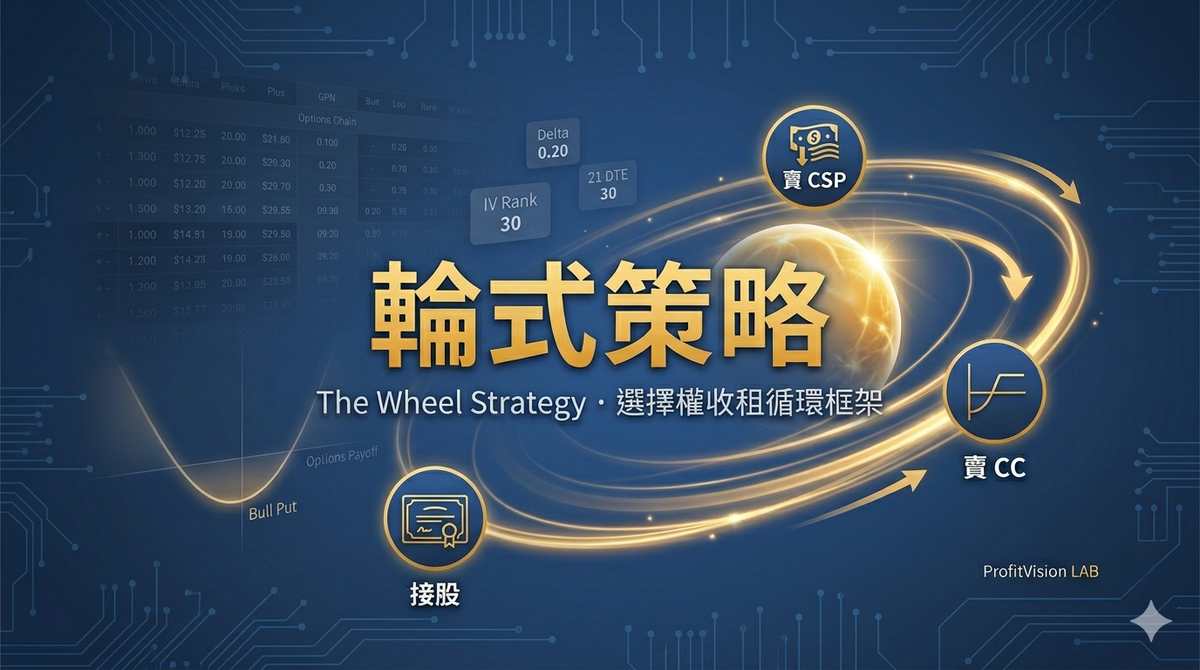 輪式策略 The Wheel Strategy：進場前先收錢，被套牢還能持續降低成本