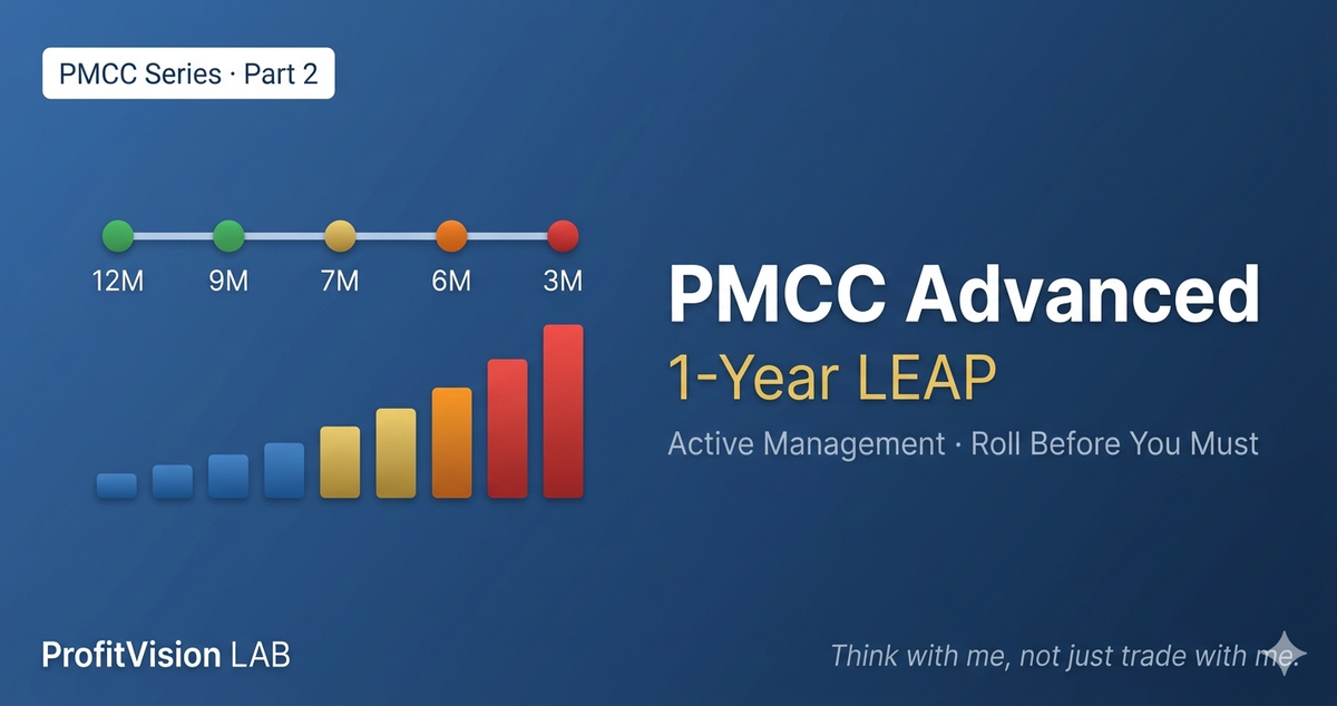 PMCC Advanced: The 1-Year LEAP vs. Time Decay