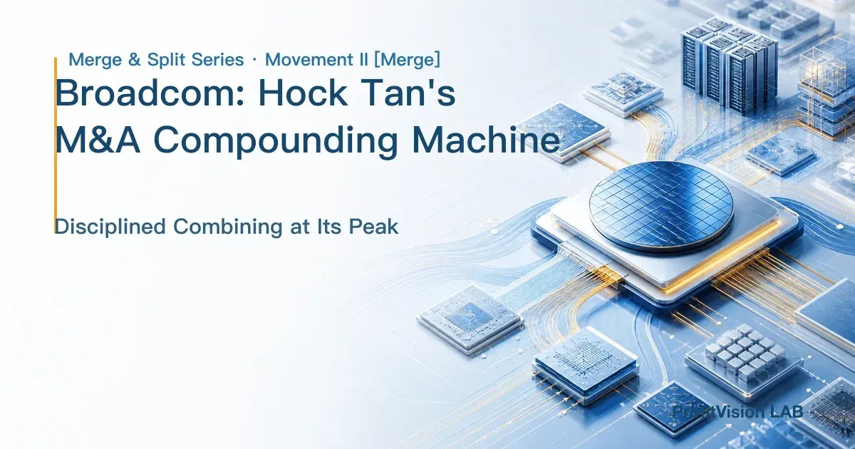 Broadcom: Hock Tan's M&A Compounding Machine — Disciplined 'Combining' at Its Peak