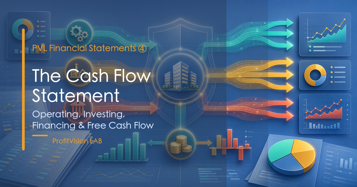 Reading Financial Statements ④ The Cash Flow Statement: The Defensive Report & Free Cash Flow