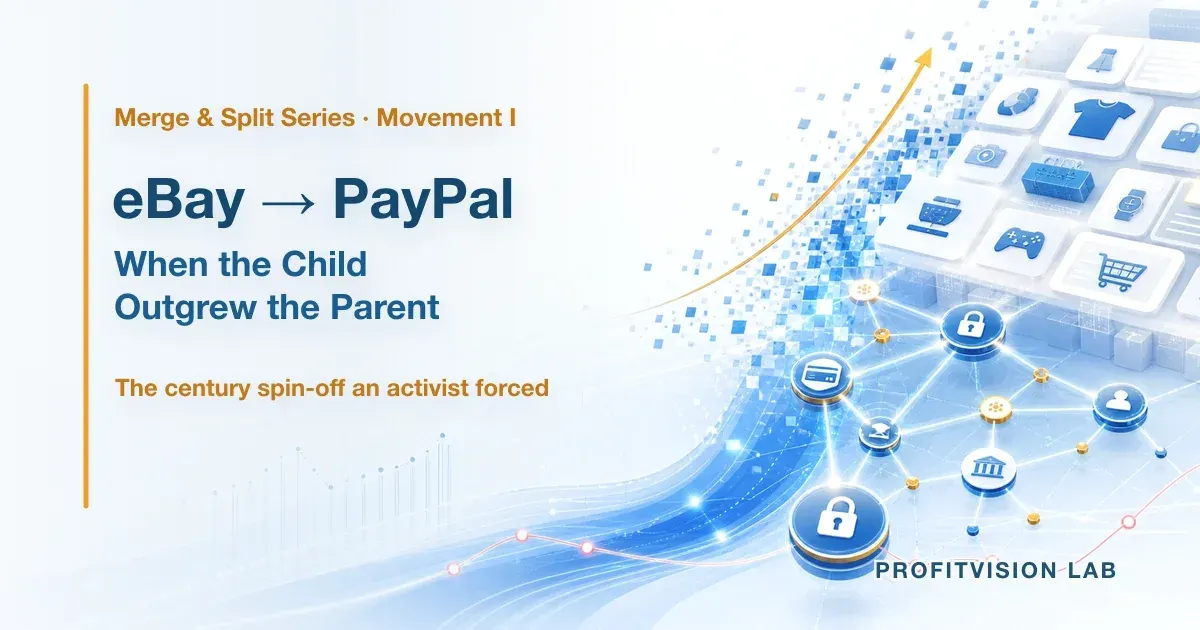 eBay → PayPal: When the Child Outgrew the Parent