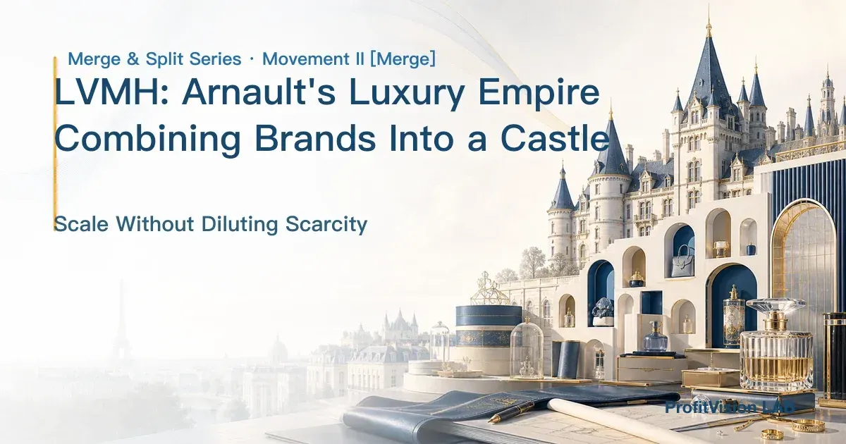 LVMH: Arnault's Luxury Empire — Combining Brands Into a Castle
