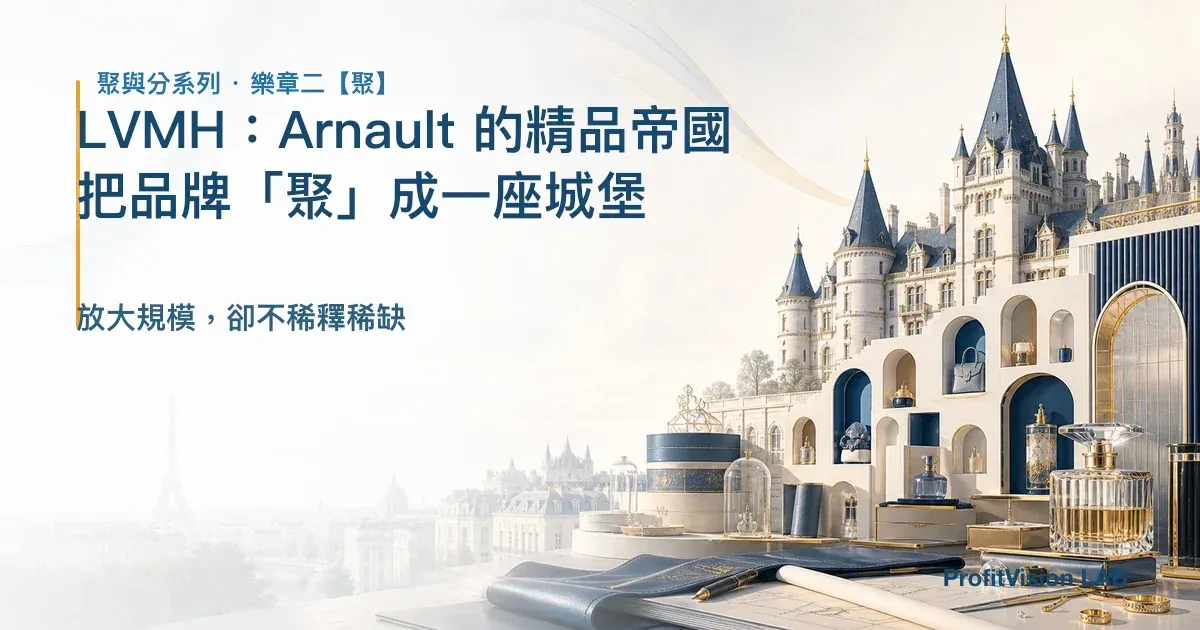 LVMH：Arnault 的精品帝國——把品牌「聚」成一座城堡