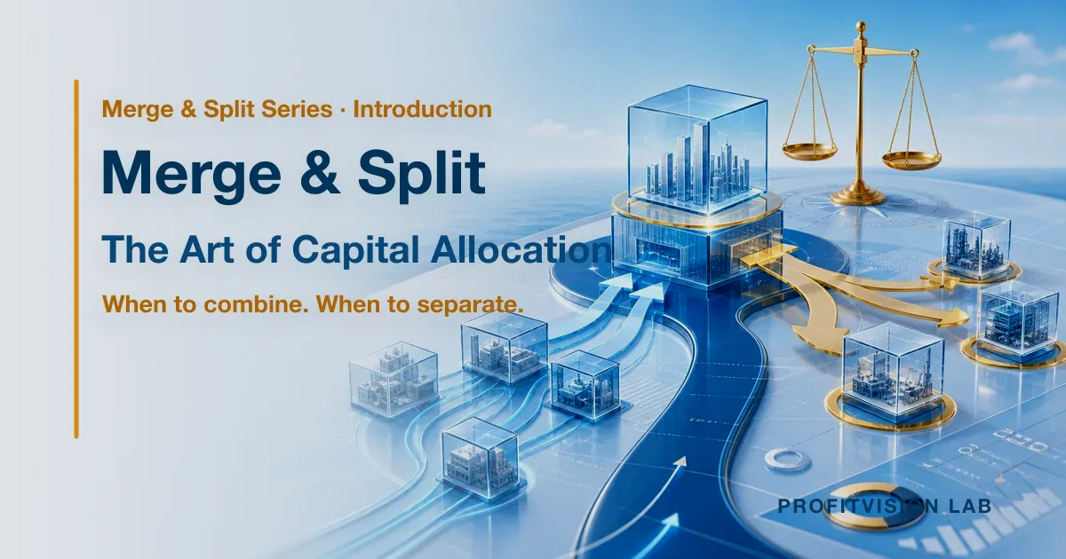 Merge & Split: The Art of Capital Allocation