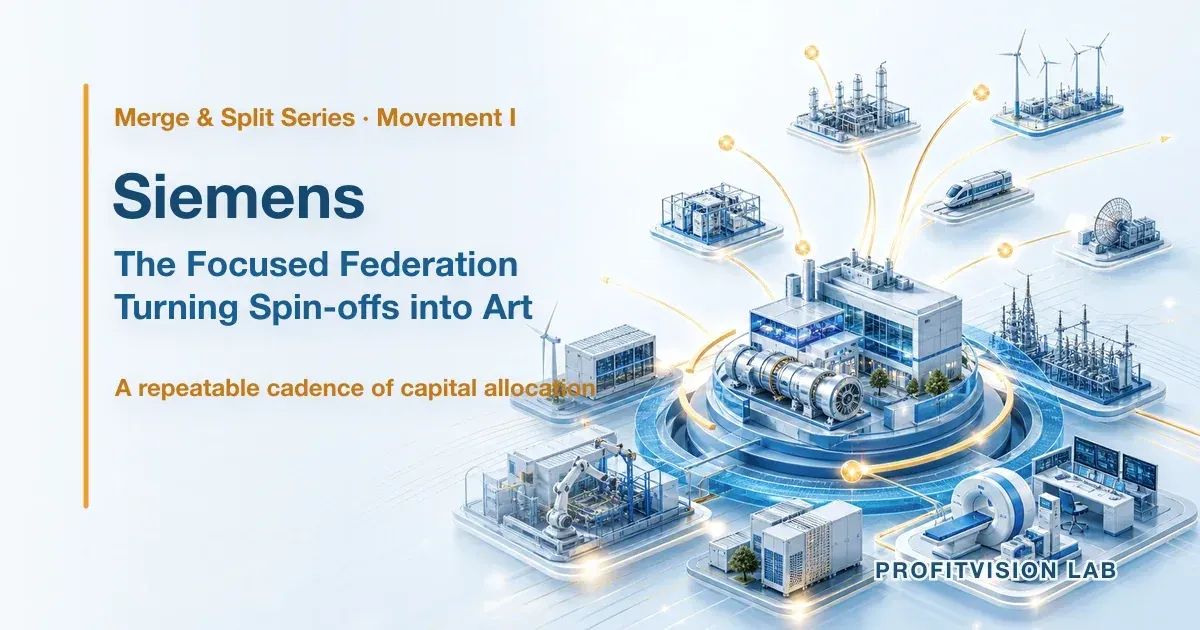 Siemens: The Focused Federation—Turning Spin-offs into a Repeatable Art