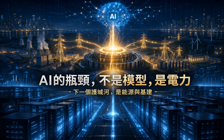 電力，不是成本，是 AI 時代的控制權