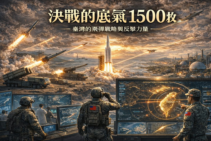 飛彈才是台灣的核武：源頭打擊戰略與1,500枚的生死線