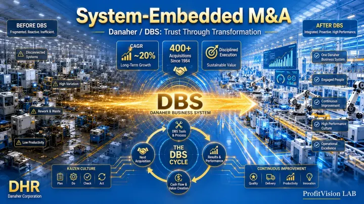 Danaher / DBS: We Buy You, Then Make You Better — System-Embedded M&A and the Boundaries of Trust