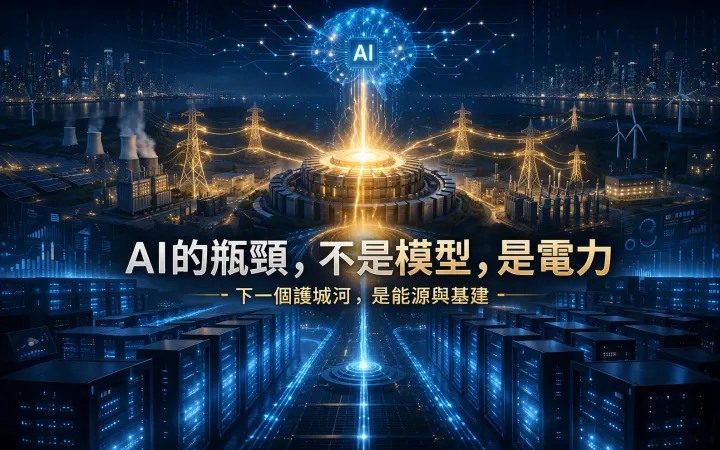 電力，不是成本，是 AI 時代的控制權