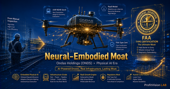 Ondas Holdings (ONDS) Deep Research Part 1: Physical AI neural network, FAA Type Certification, autonomous drones, blue-gold 3D tech, ProfitVision LAB Deep Research Series