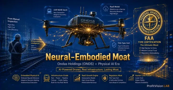 Ondas Holdings (ONDS) Deep Research Part 1: Physical AI neural network, FAA Type Certification, autonomous drones, blue-gold 3D tech, ProfitVision LAB Deep Research Series